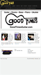 Mobile Screenshot of goodtimesguitar.com